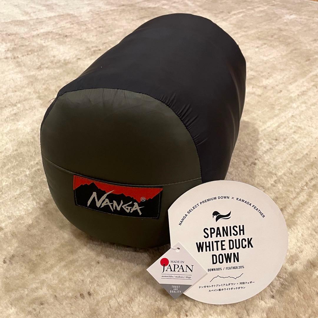 NANGA シュラフ 500STD カーキ色 NANGA（ナンガ） 寝袋 シュラフ オーロラ 500 STD スリーピングバッグ