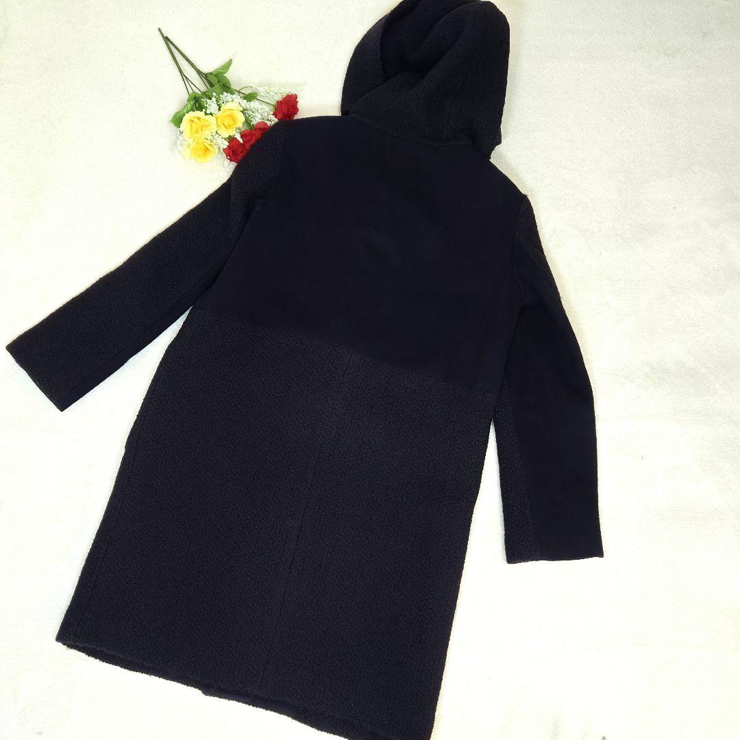 Paul Smith BLACK☆ ダッフルコート☆バイカラー☆ネイビー☆ウール