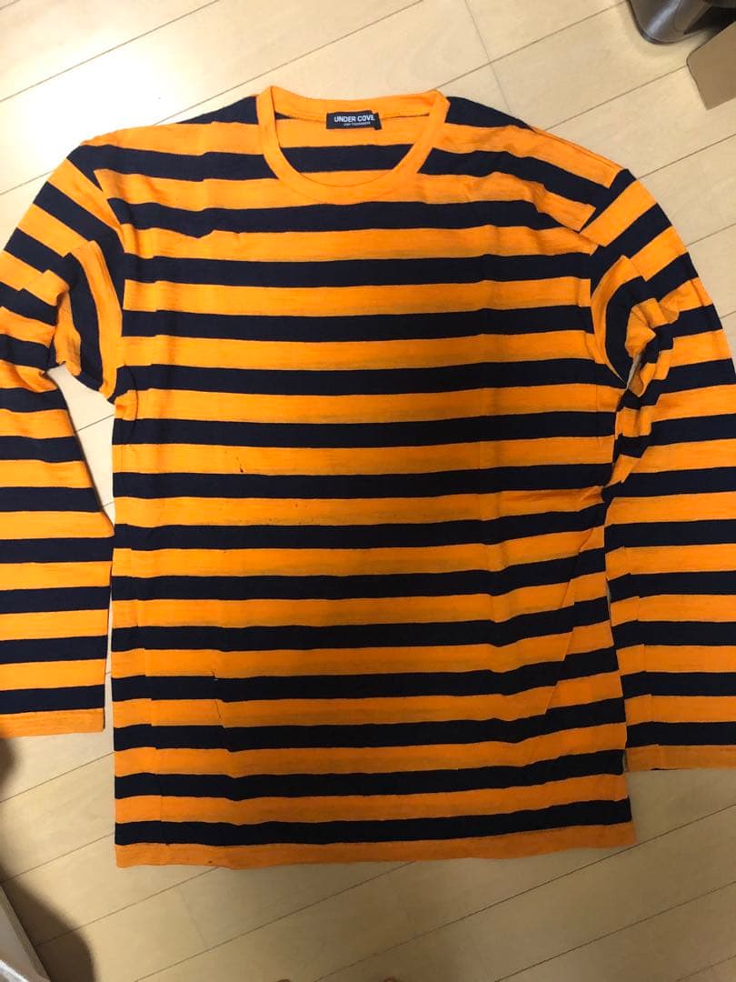 s*e様 UNDER COVER ボーダーシャツ UDS25101_WHITExNAVY_1_1024x102