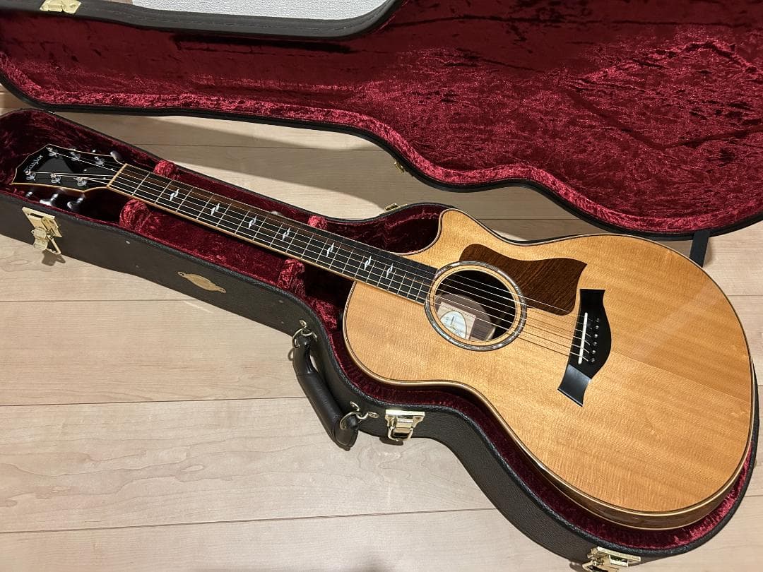 レア/希少　美品 Taylor テイラー　812ce DLX ES2 Taylor 50th Anniversary 812ce Builder's Edition, Sinker Redwood