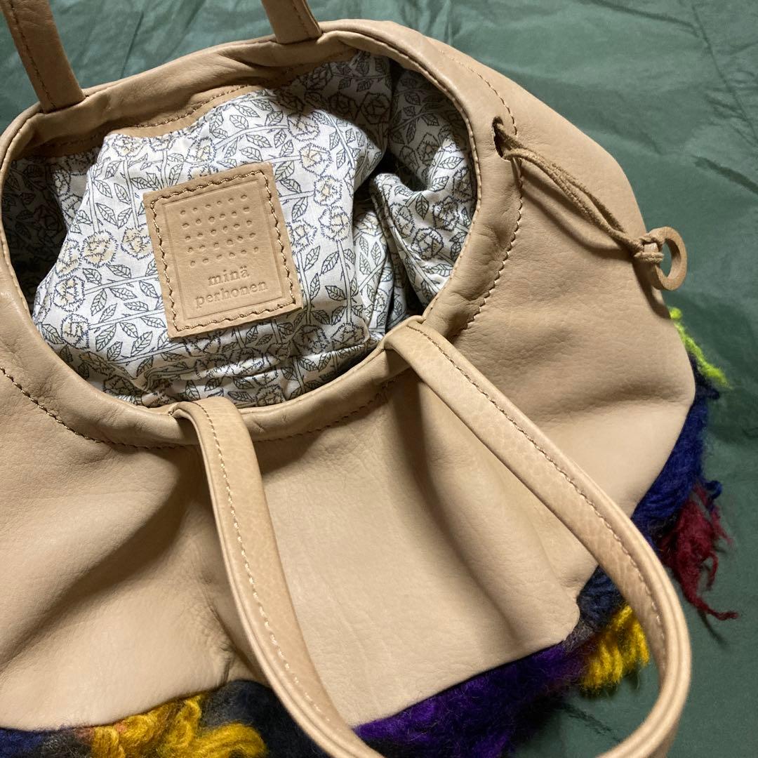 1*ウ様 (新品・超貴重)ミナペルホネンpizzaバッグ - メルカリ