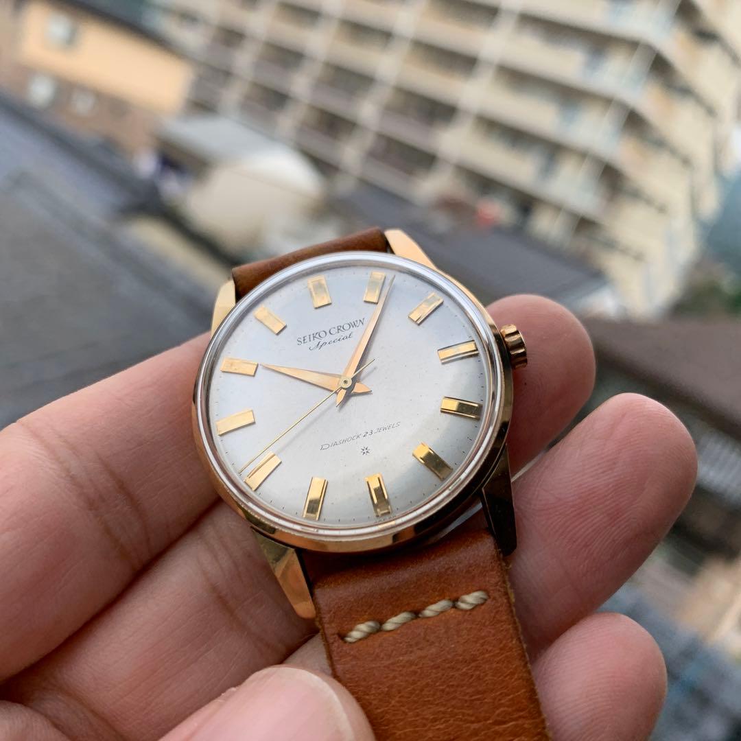 セイコー クラウン スペシャル SD（金ムク）インデックスダイヤル
