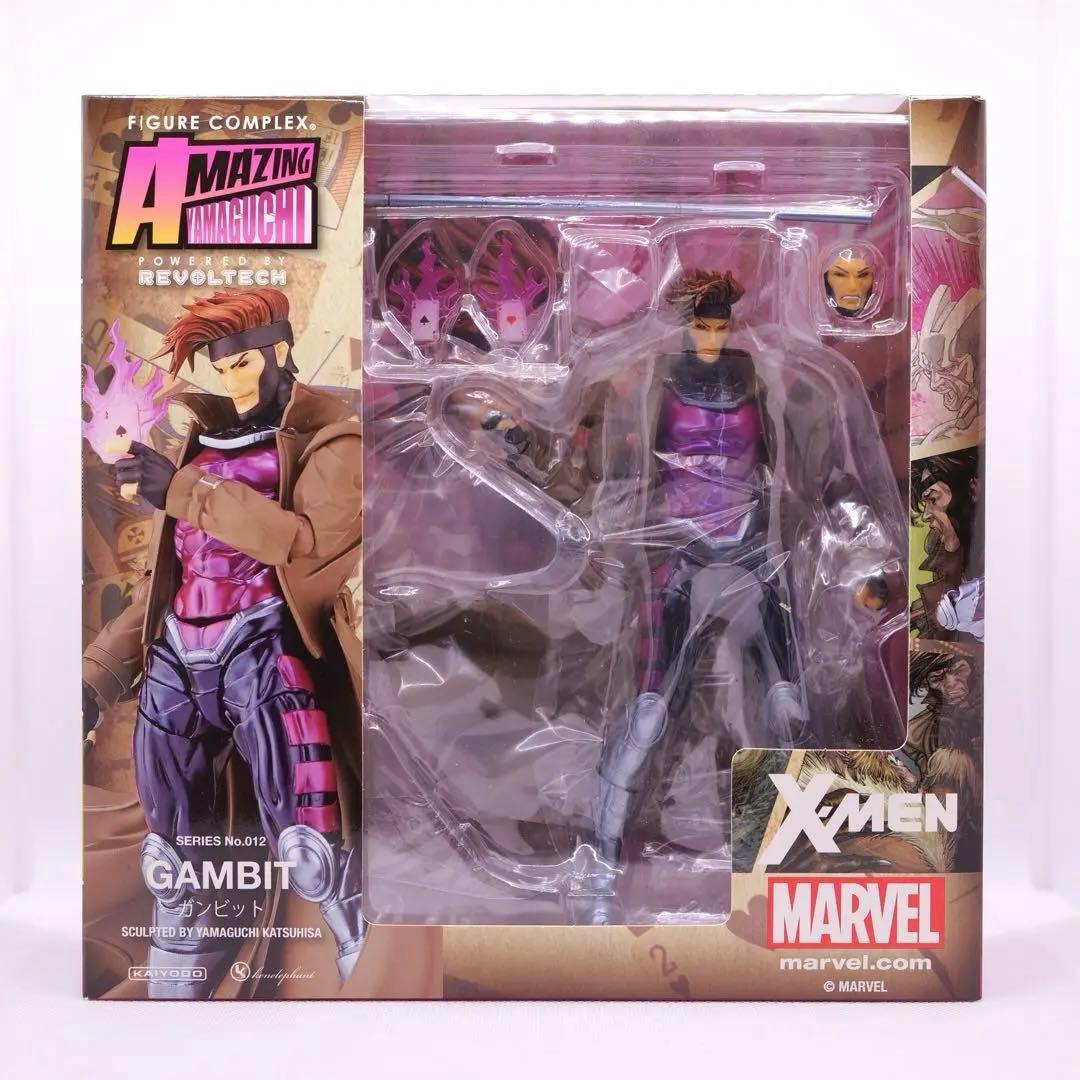 新品未開封　アメイジング・ヤマグチ 012 ガンビット　リボルテック マーベル アメイジング・ヤマグチ 012 ガンビット｜アメイジング・ヤマグチ｜海洋堂