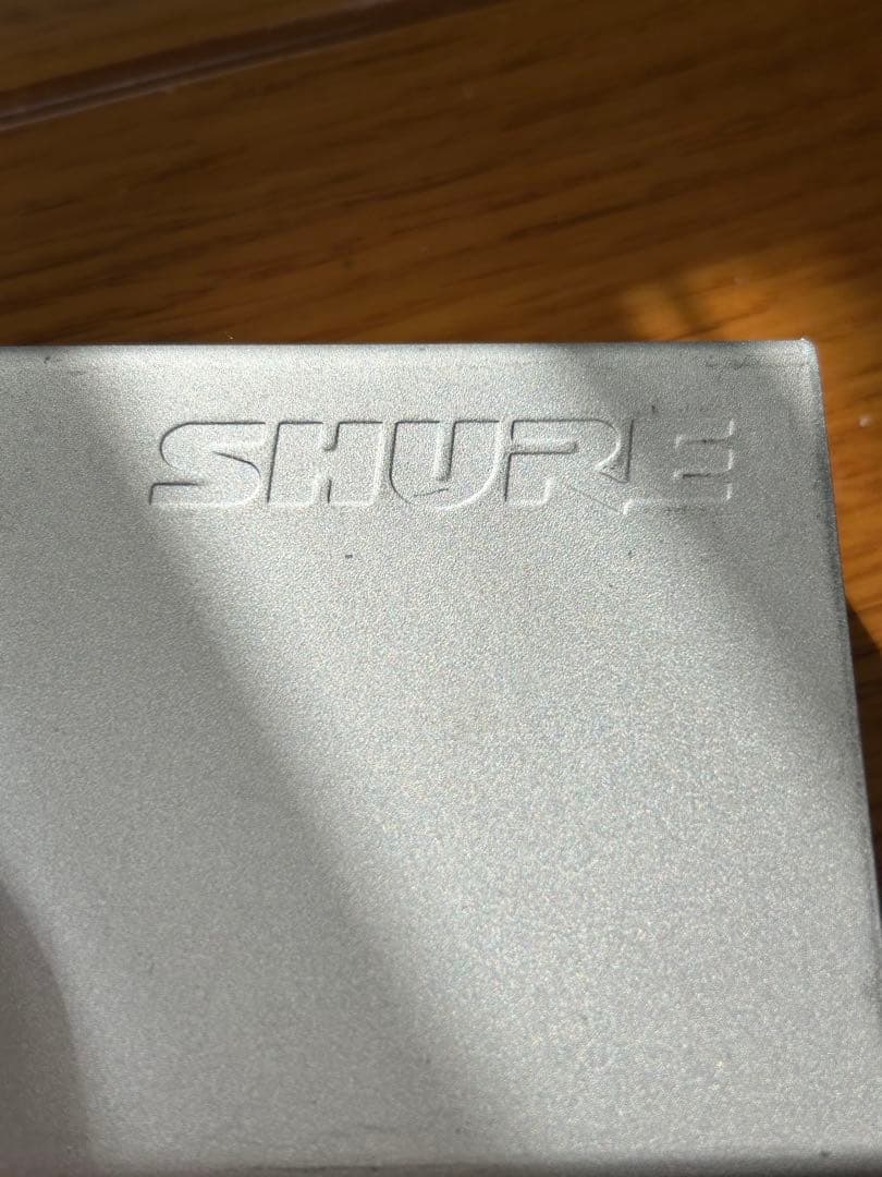 シュアーM44Gレコードカートリッジ二本セット、アルミケース