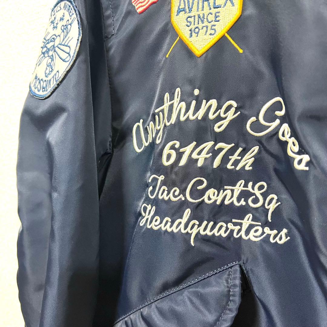 極美品】AVIREX フライトジャケット L-2A 5th AIR FORCE - メルカリ