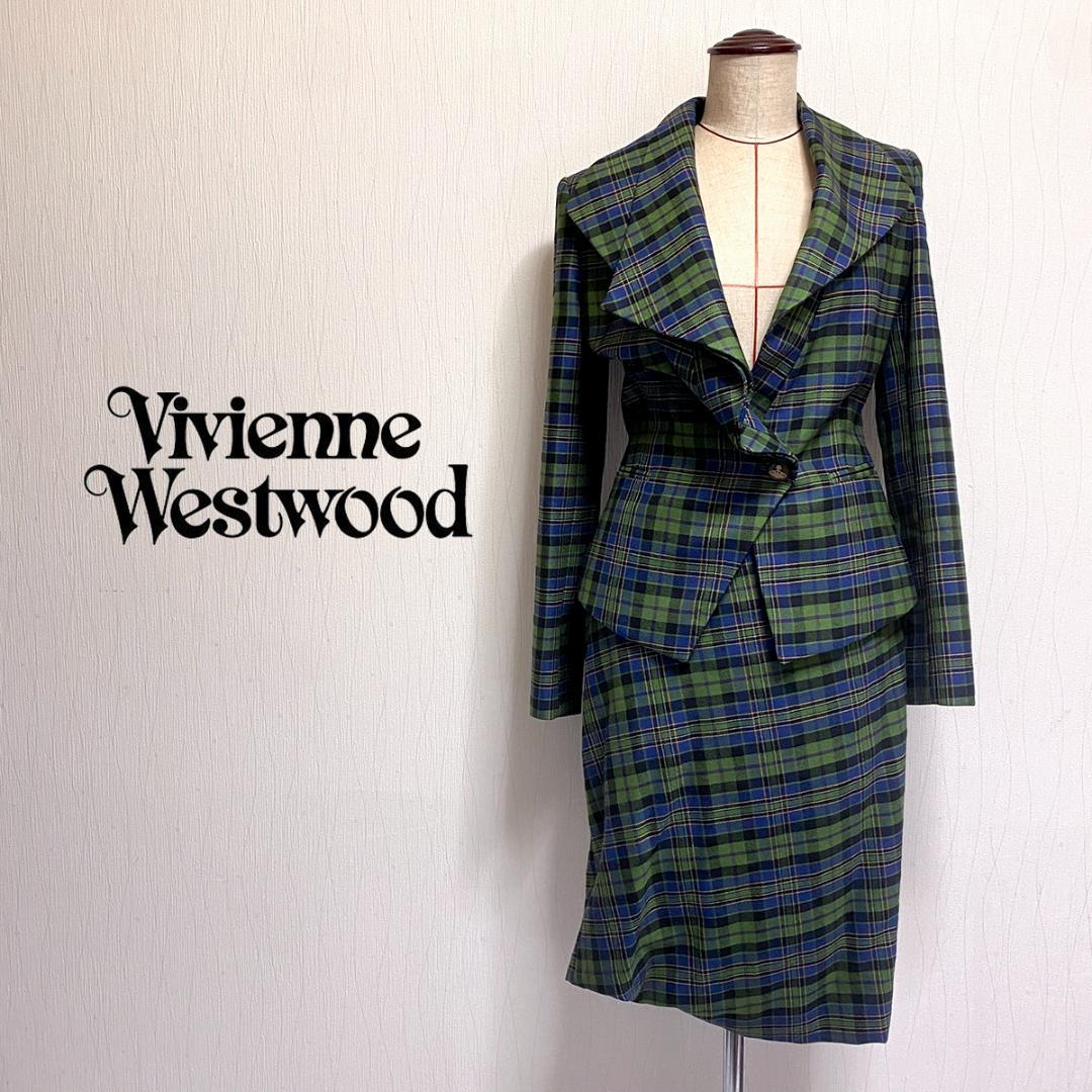 Vivienne Westwood チェック柄 インポート セットアップ スーツ - メルカリ