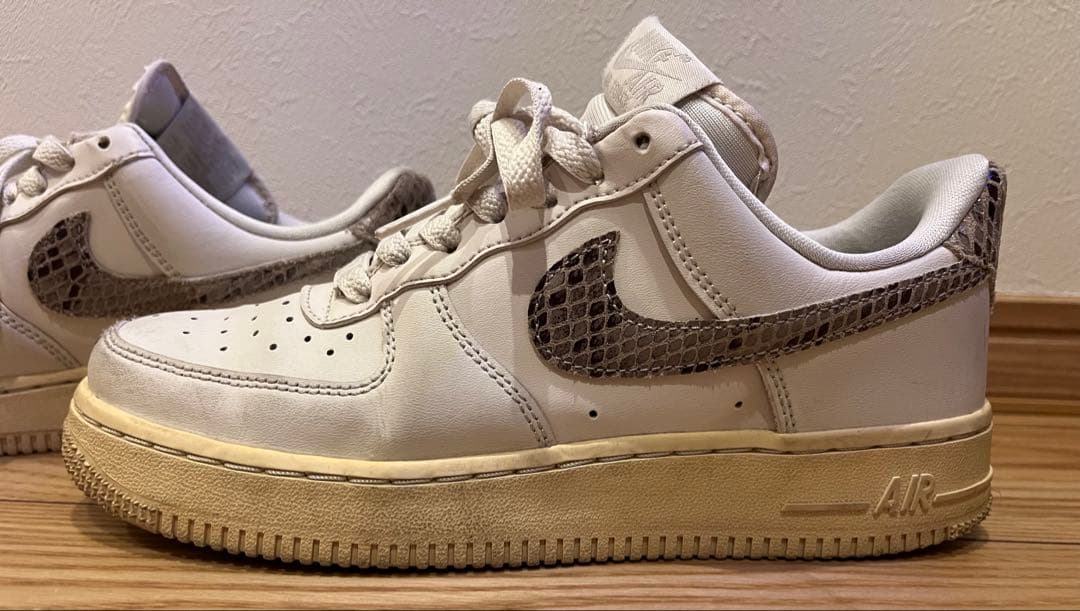 Nike Air Force 1 Low 23.5 スネークパイソン蛇 - メルカリ