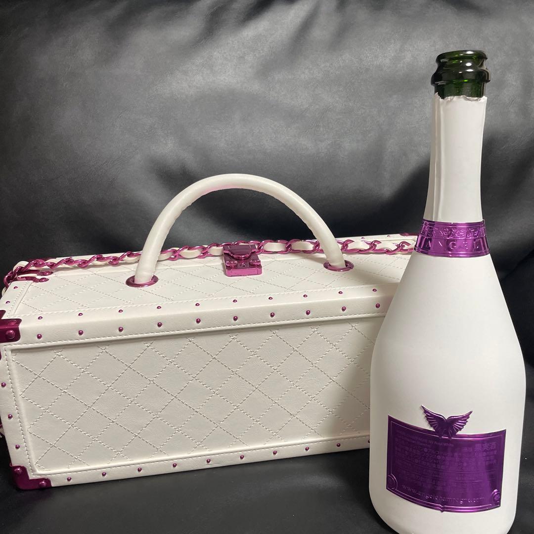 エンジェルシャンパン ドゥミセック ロゼホワイト バレンタイン - メルカリ