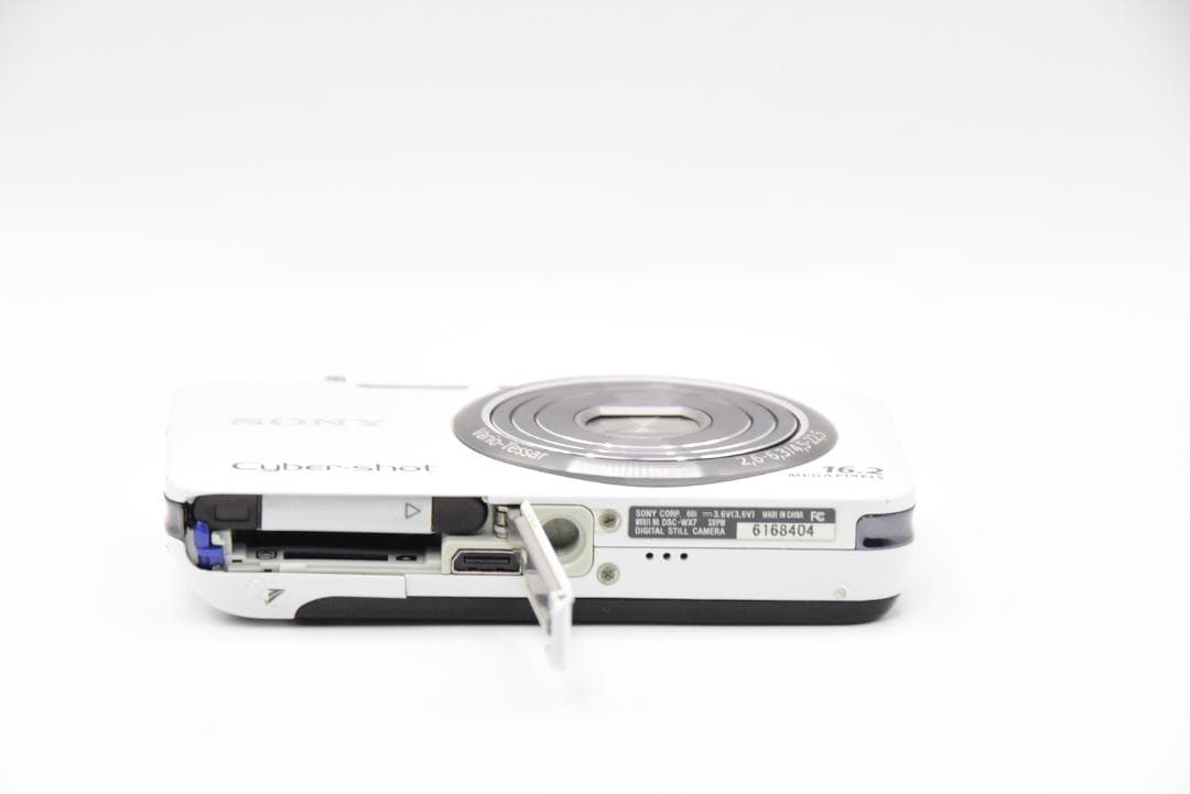 □ 美品 □SONY Cyber-shot DSC-WX7 ホワイト《動作OK》 - メルカリ