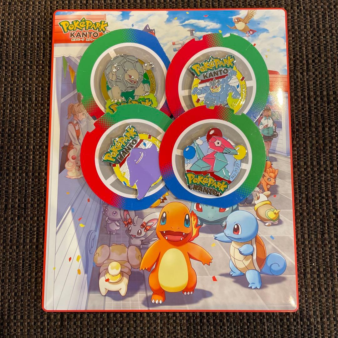 ポケパークカントー ピンズ ピンバッジ 4個セット メタモンなど - メルカリ
