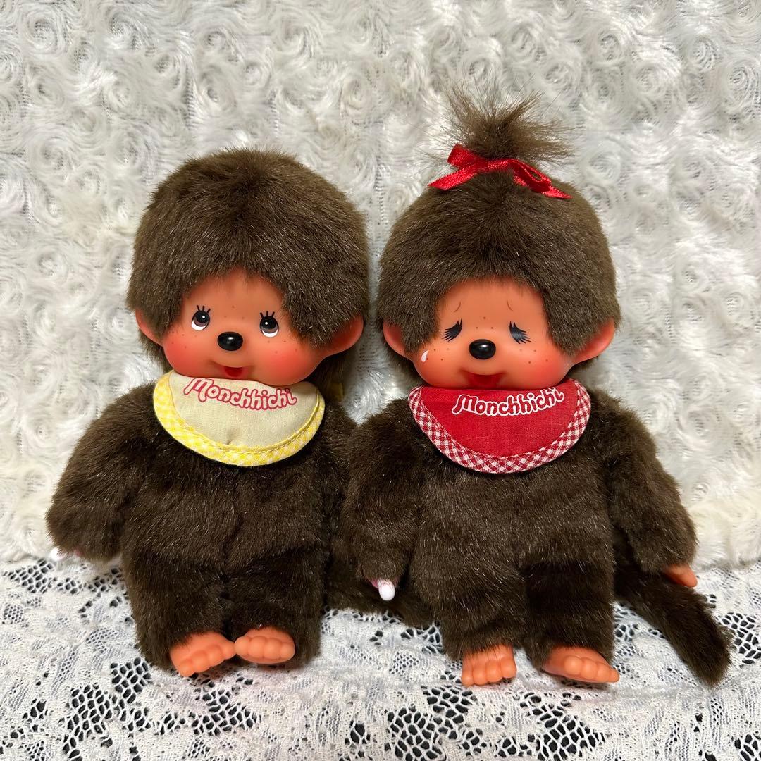 モンチッチ 平成レトロ 男女ペアセットスタイ付き - メルカリ