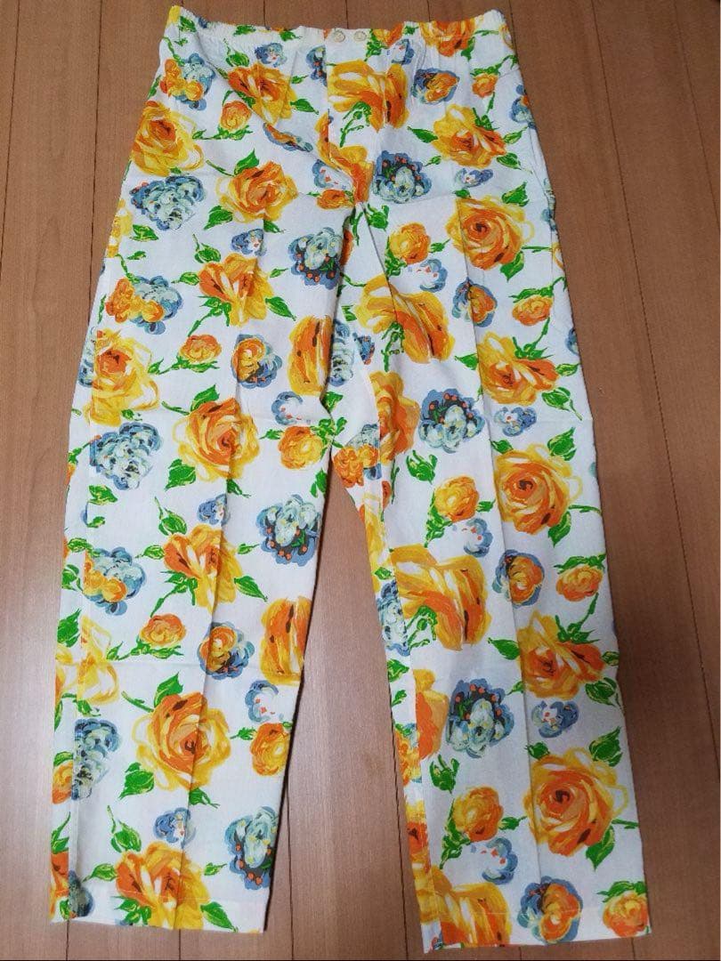 美品 タグ無し ケンゾー KENZO パジャマ 花柄 ユニセックス - メルカリ