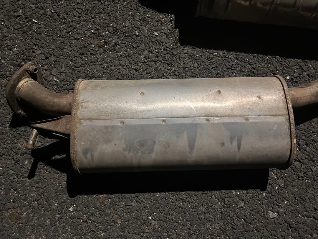 直接引き取り限定】GX100 純正マフラー リアピース 中間パイプ - メルカリ