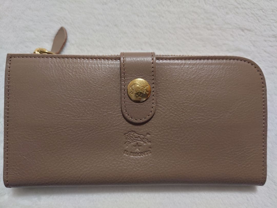 IL BISONTE イルビゾンテ レザー 二つ折り 長財布 美品 伊製 IL BISONTE（イルビゾンテ） 《クーポン配布中》イルビゾンテ 長財布