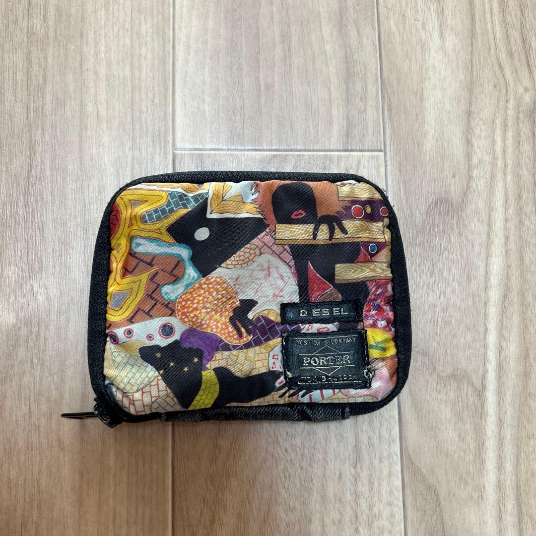 ☆PORTER×DIESEL☆横尾忠則☆財布 コラボ 二つ折り財布 - メルカリ