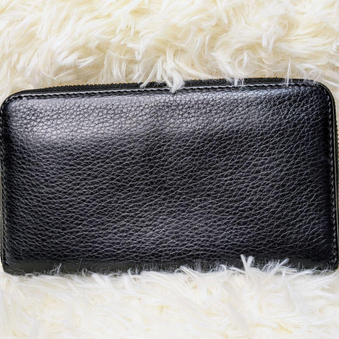 美品】トリーバーチ TORY BURCH 長財布 ラウンドファスナー ブラック