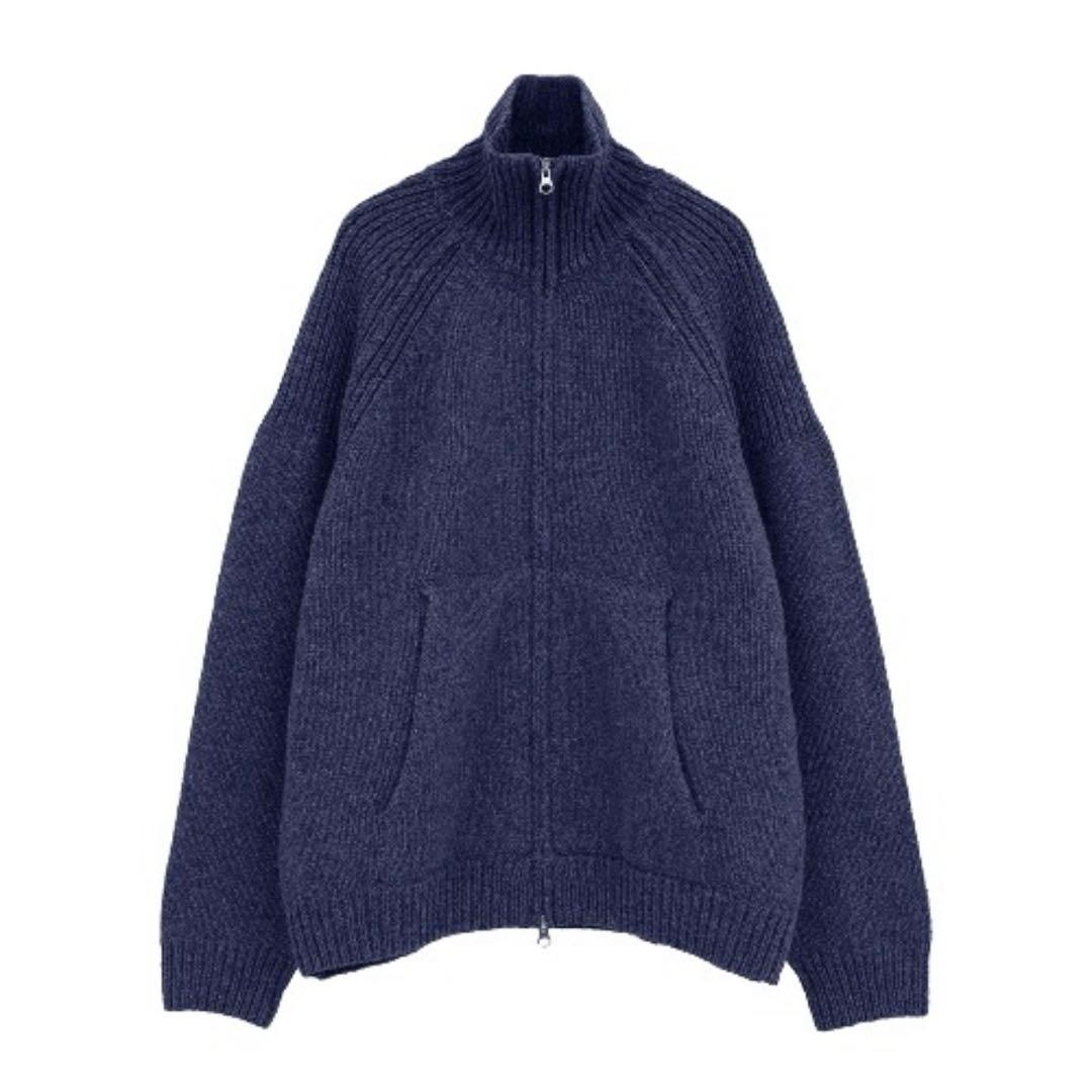 クラネCLANA POCKET ZIP KNIT TOPS CLANE POCKET ZIP KNIT TOPS | FLICKA ASHIYA