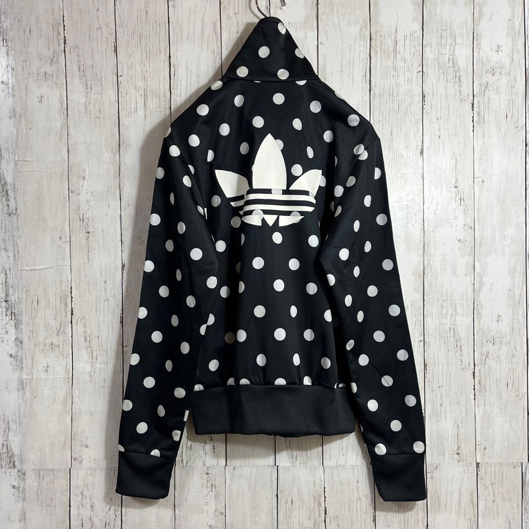 人気 adidas トラックジャケット 水玉 ドット XL - メルカリ