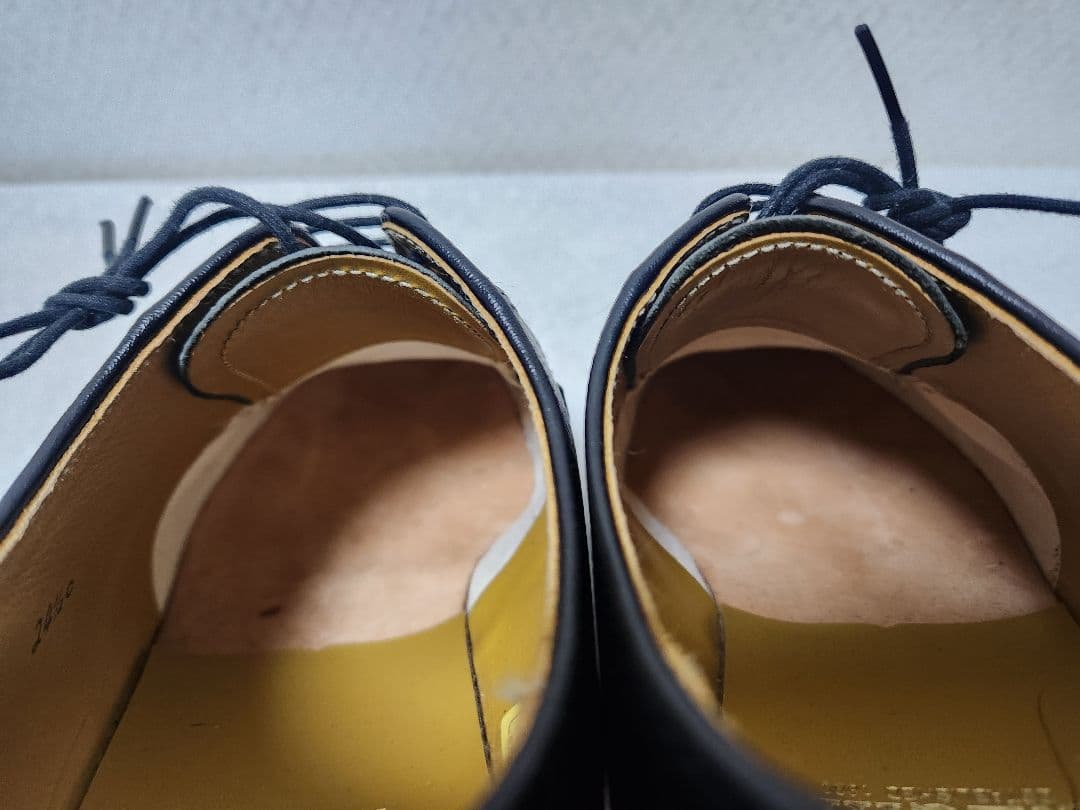 【使用2回】REGAL　リーガル　24.5cm　プレーントゥ　グレインレザー