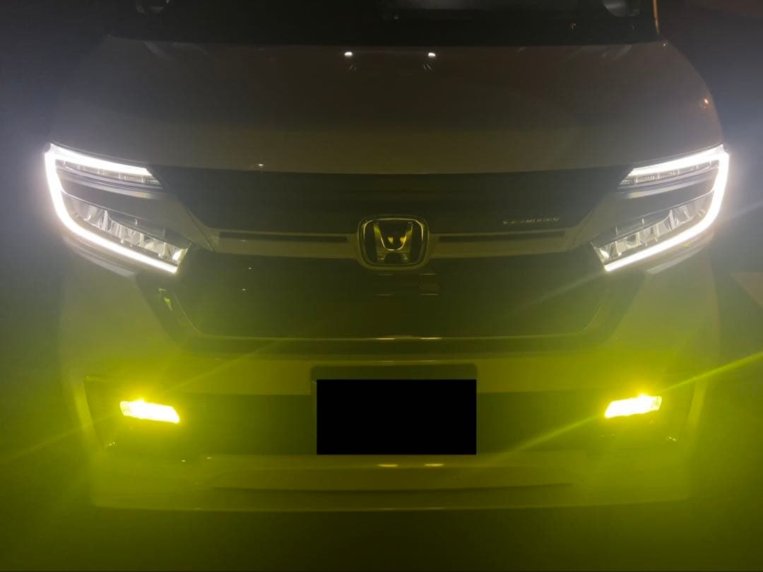 JF3 N-BOX 純正加工 LEDフォグランプ イエロー加工 - メルカリ