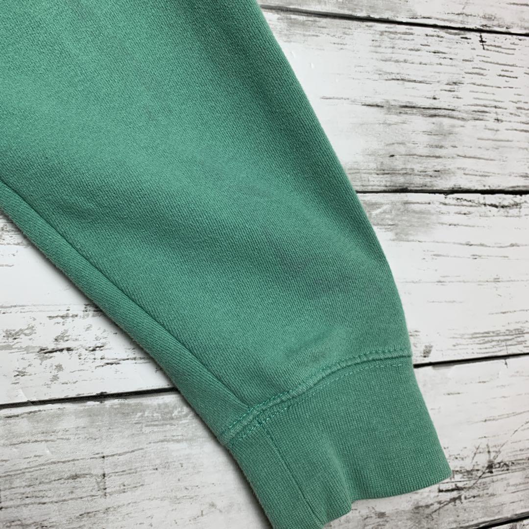 即完モデル‼︎】【USA製】STUSSY◎緑黒 パーカー C715