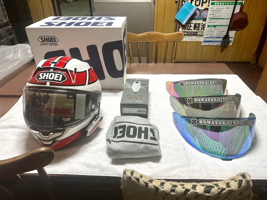 SHOEI X-Fifteen B＋comSB6xR付き 中古　送料込み✨ Shoei X-15 Full Face Helmet Proxy TC-6 – HelmetCountry.com