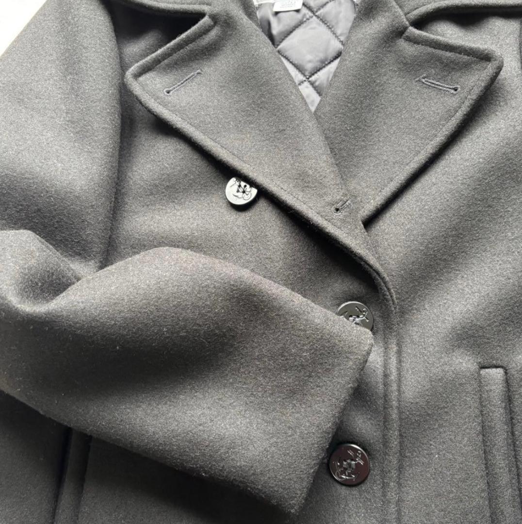 美品Schott U.S.740N ブラック ピーコート 38