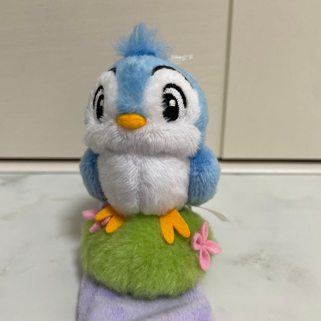 ディズニー】リストバンド ぬいぐるみキーチェーン 青い鳥【白雪姫