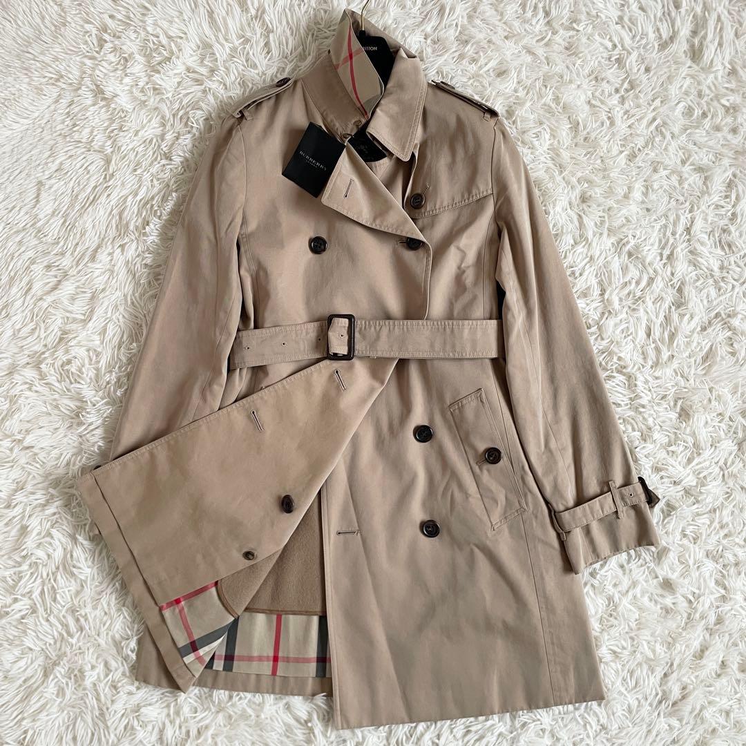 美品　タグ付　バーバリーロンドン　トレンチコート　ライナー　ハニーベージュ　L BURBERRY（バーバリー） 良品 BURBERRY LONDON バーバリーロンドン