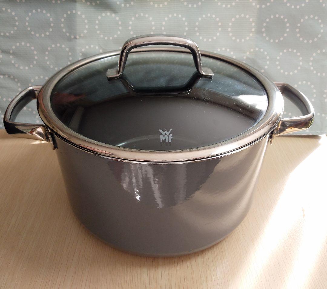 今週末限定 WMFフュージョンテックプラチナムハイキャセロール 24cm