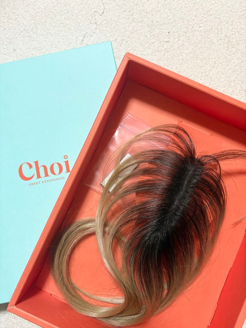 Choi アッシュゴールド 公式売り切れ品 頭頂部ウィッグ 1回のみ - メルカリ