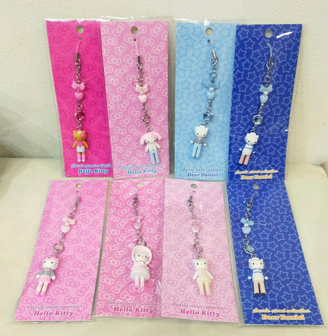 ハローキティ クローゼットコレクション ストラップ 足長 ダニエル 8点