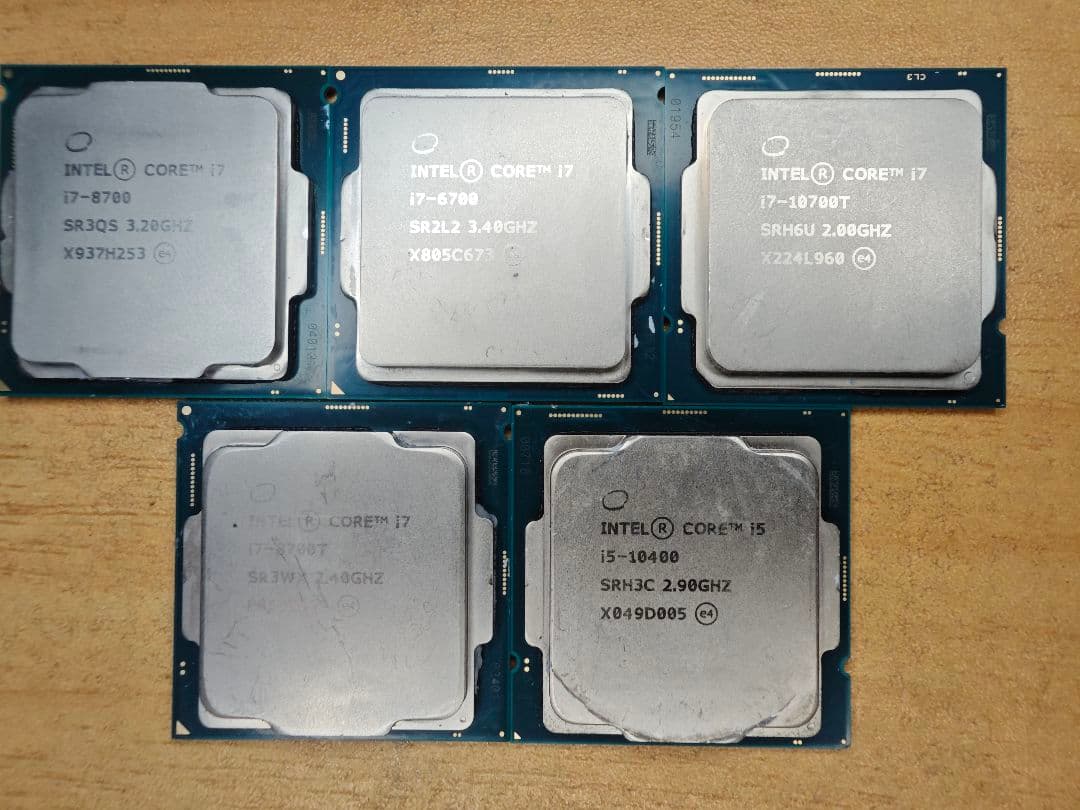 m*o様 Intel Core CPU セット (i7/i5) Amazon.com: Intel BX80677I57600 7th Gen Core Desktop Processors