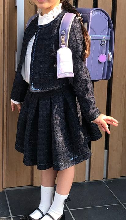 ケイトスペード 入学式 フォーマル ツイード 130cm - メルカリ