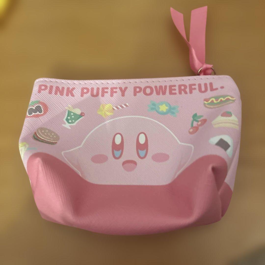 新品未使用 カービィ ピンク 三角ポーチ - メルカリ