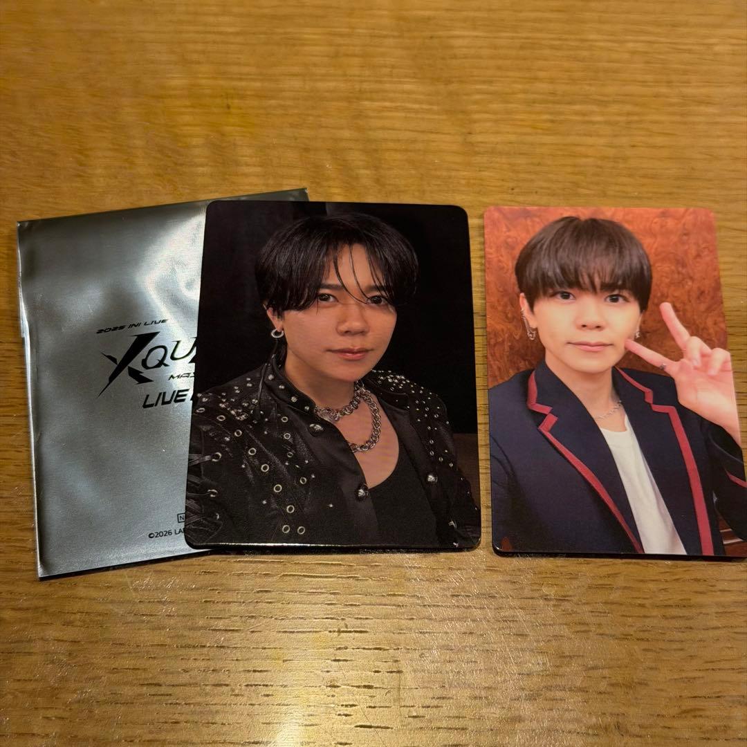 INI XQUARE LIVE FILM ムビチケ 特典トレカ 藤牧京介 - メルカリ