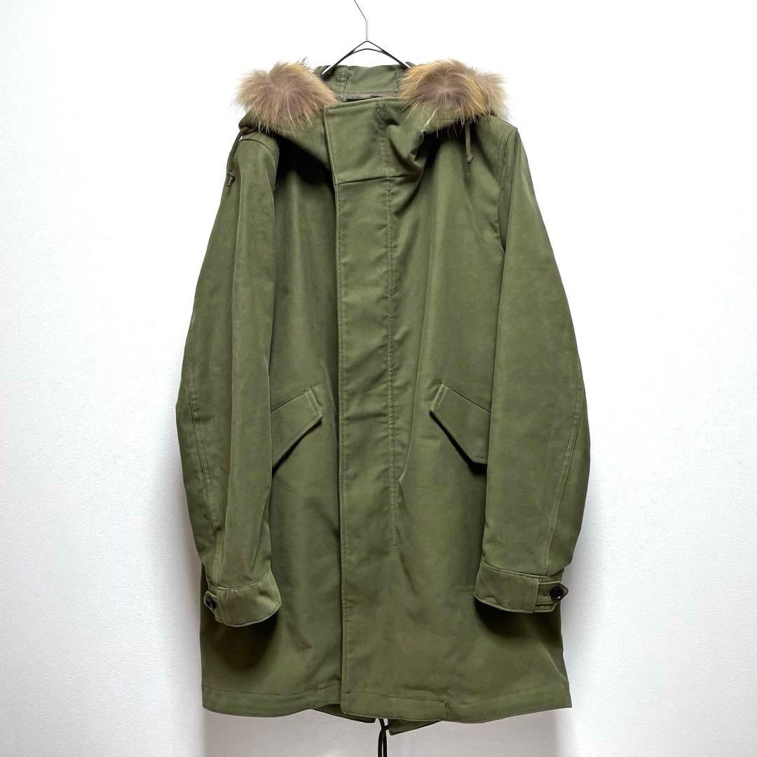 LOUNGE LIZARD 高密度モールスキンモッズコート size：1 高密度MOLESKIN モッズコート - LOUNGE LIZARD 「Area」