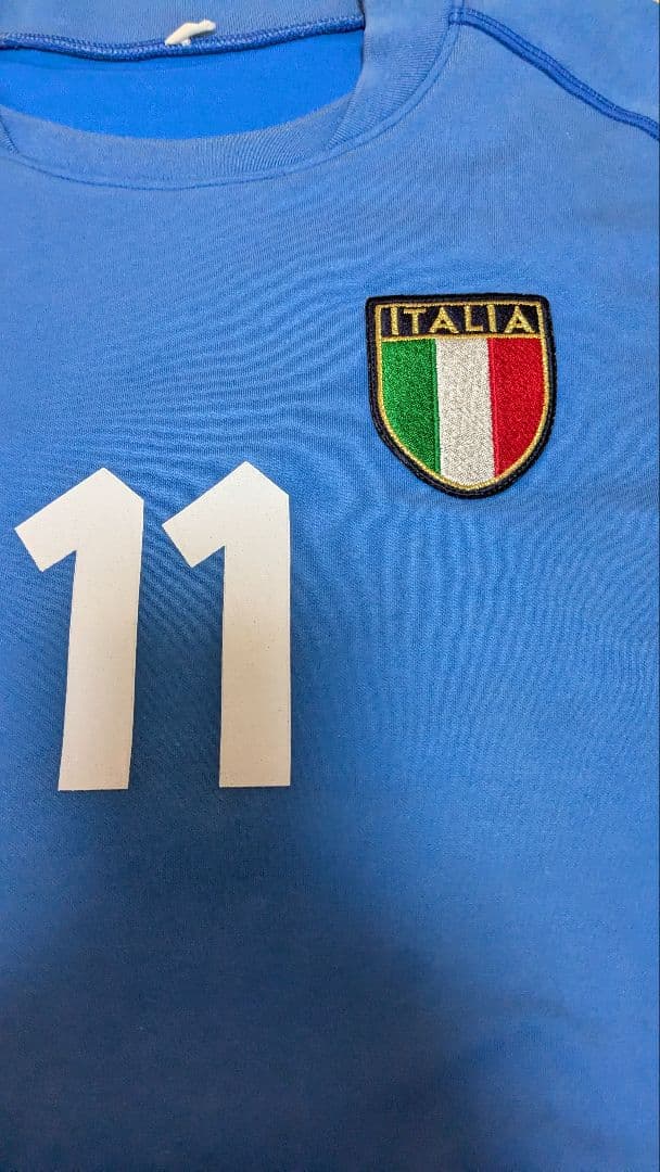 美品]サッカー イタリア代表 デルピエロ ユニフォーム レプリカ #11