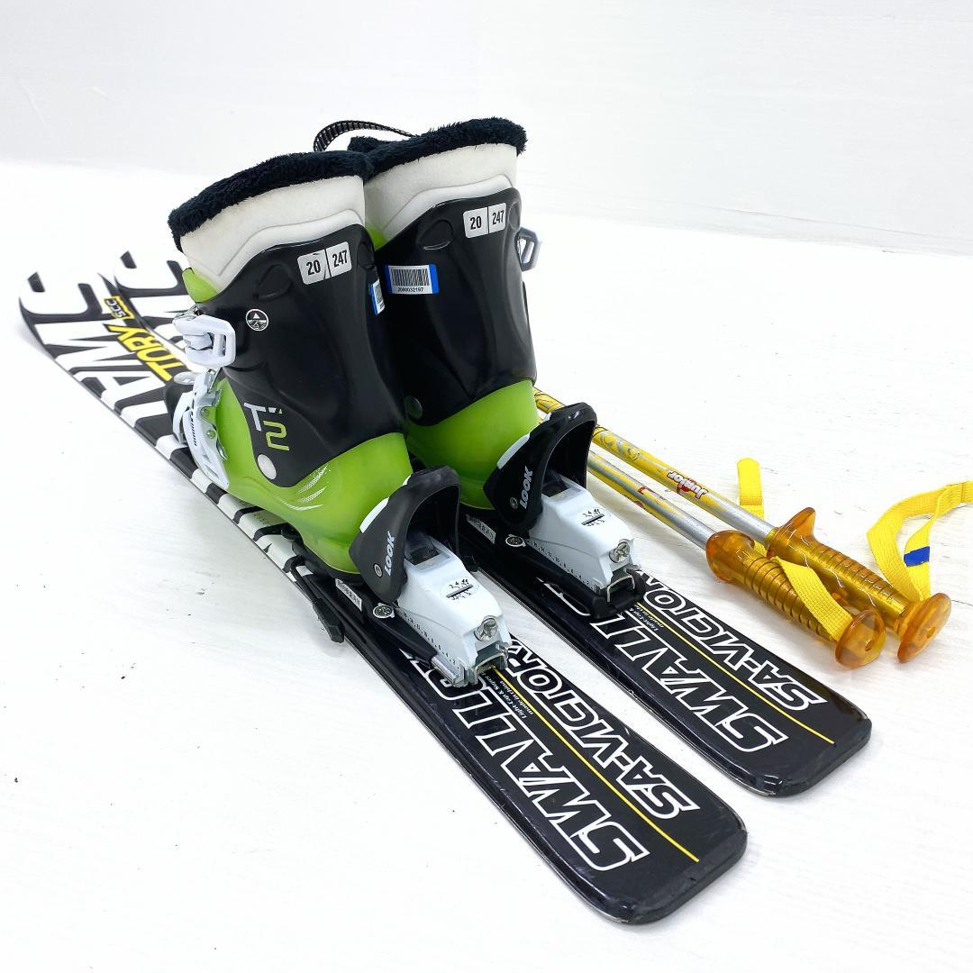 SWALLOW スワロー スキー セット 90cm 20-20.5cm 板 - メルカリ