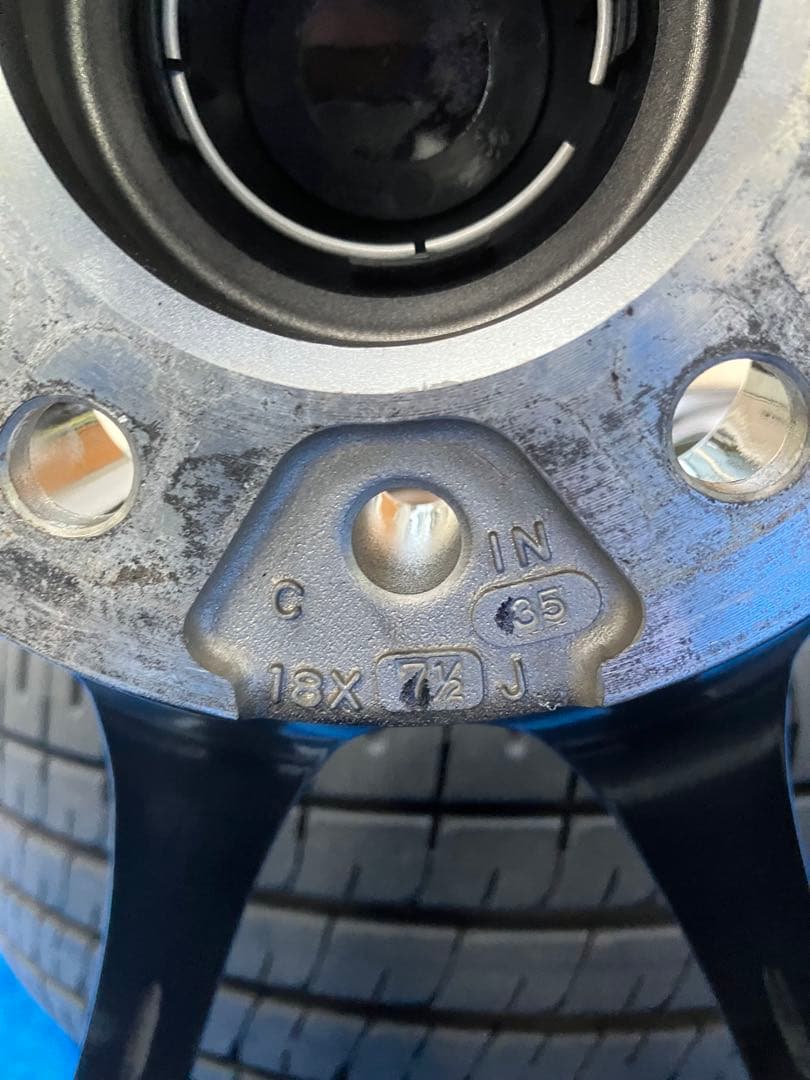 weds sport SA-25R 18インチ 7.5J 215/45R18