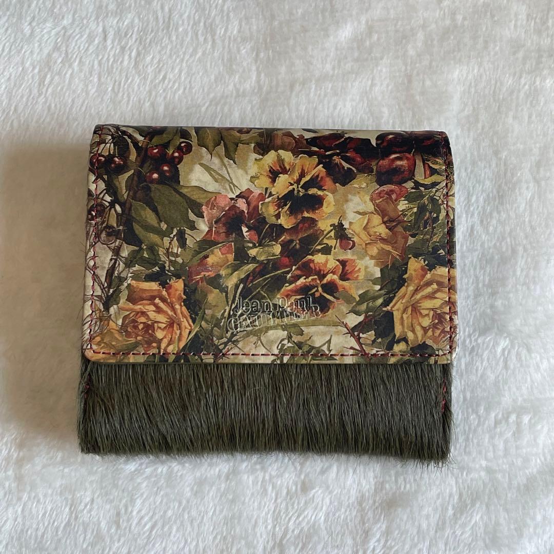 Jean Paul GAULTIER ジャンポールゴルチエ 財布 花柄 ハラコ 楽天市場】廃盤 Jean Paul GAULTIER ジャンポールゴルチエ ニュー
