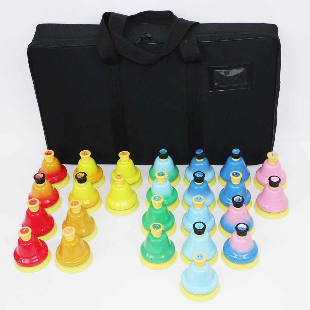 SUZUKI ベルハーモニー デスクタイプ スズキ ハンドベル 25音セット 41Sik6fYPNL.jpg