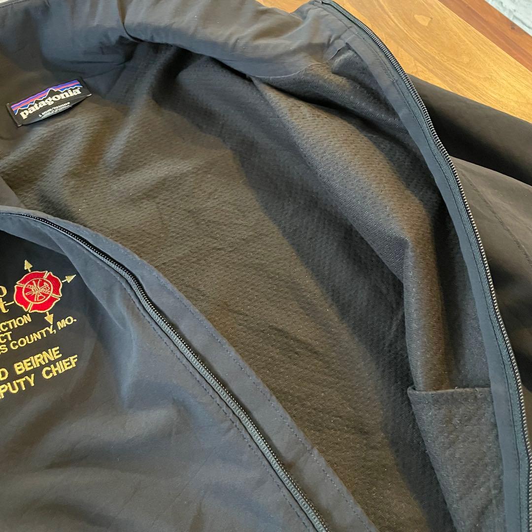 一点物】patagonia パタゴニア ソフトシェルジャケット 黒 L - メルカリ
