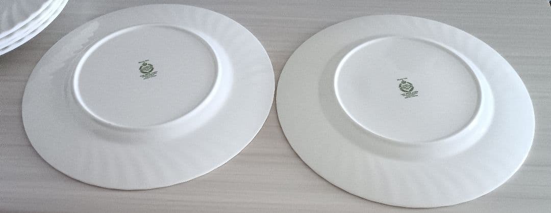 ミントンホワイトディナープレート6枚セット 未使用 食器