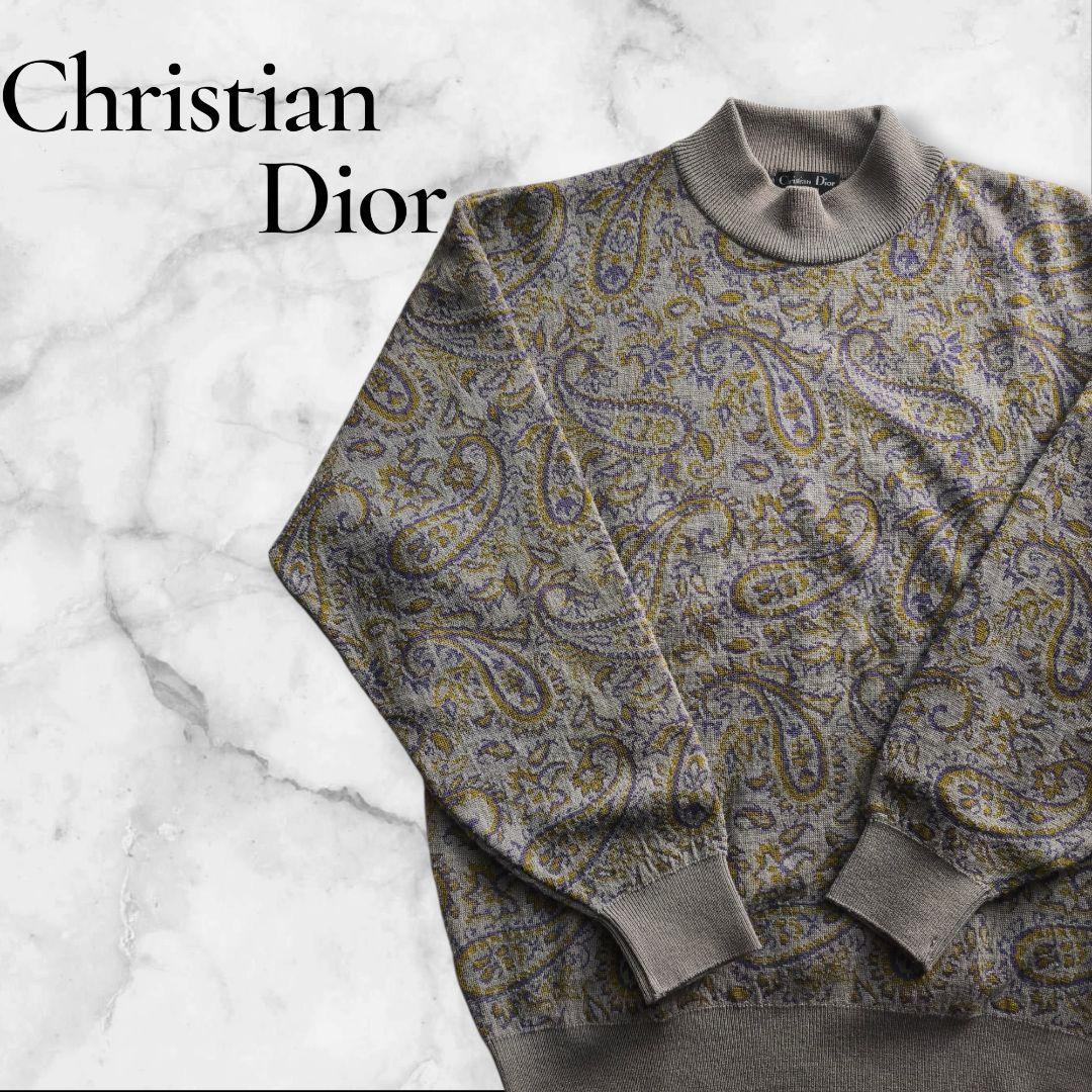 ヴィンテージ　90s Christian Dior イズリー ウールニット Christian Dior - クリスチャンディオール 90s オールド ウール