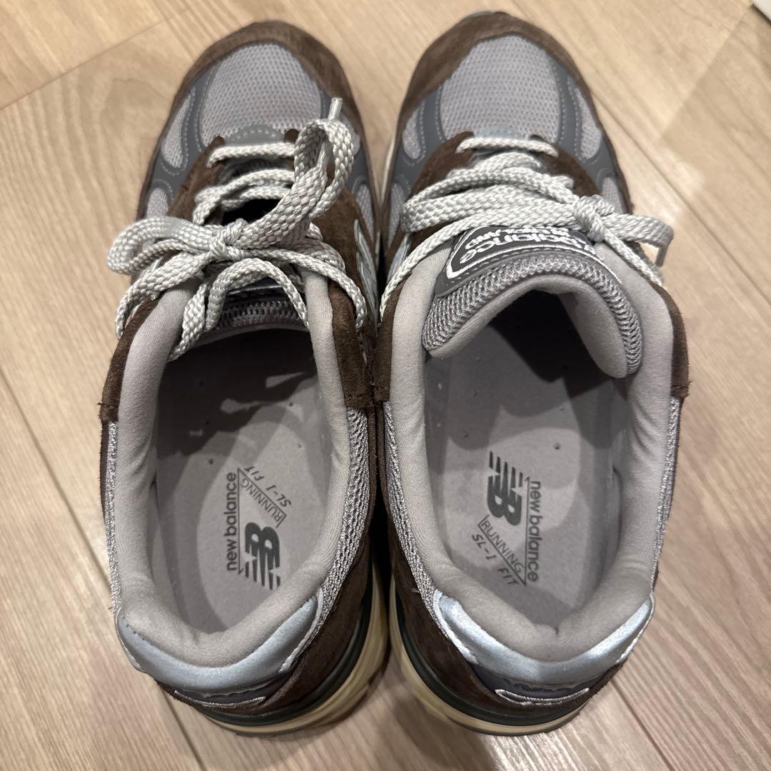 New Balance 991BG2 25.5cm ブラウン/グレー