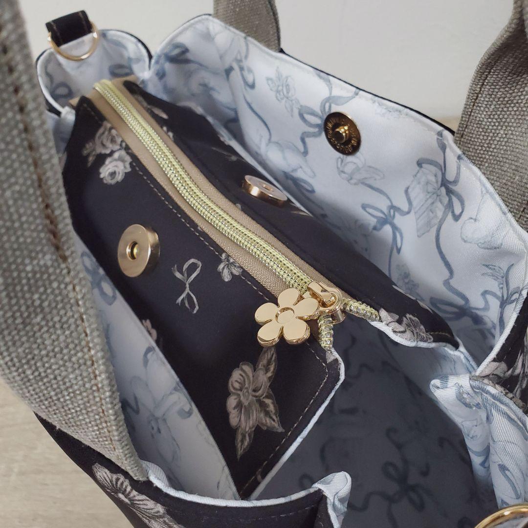 《専用》 3roomsバッグM 巾着バッグ ハンドメイド