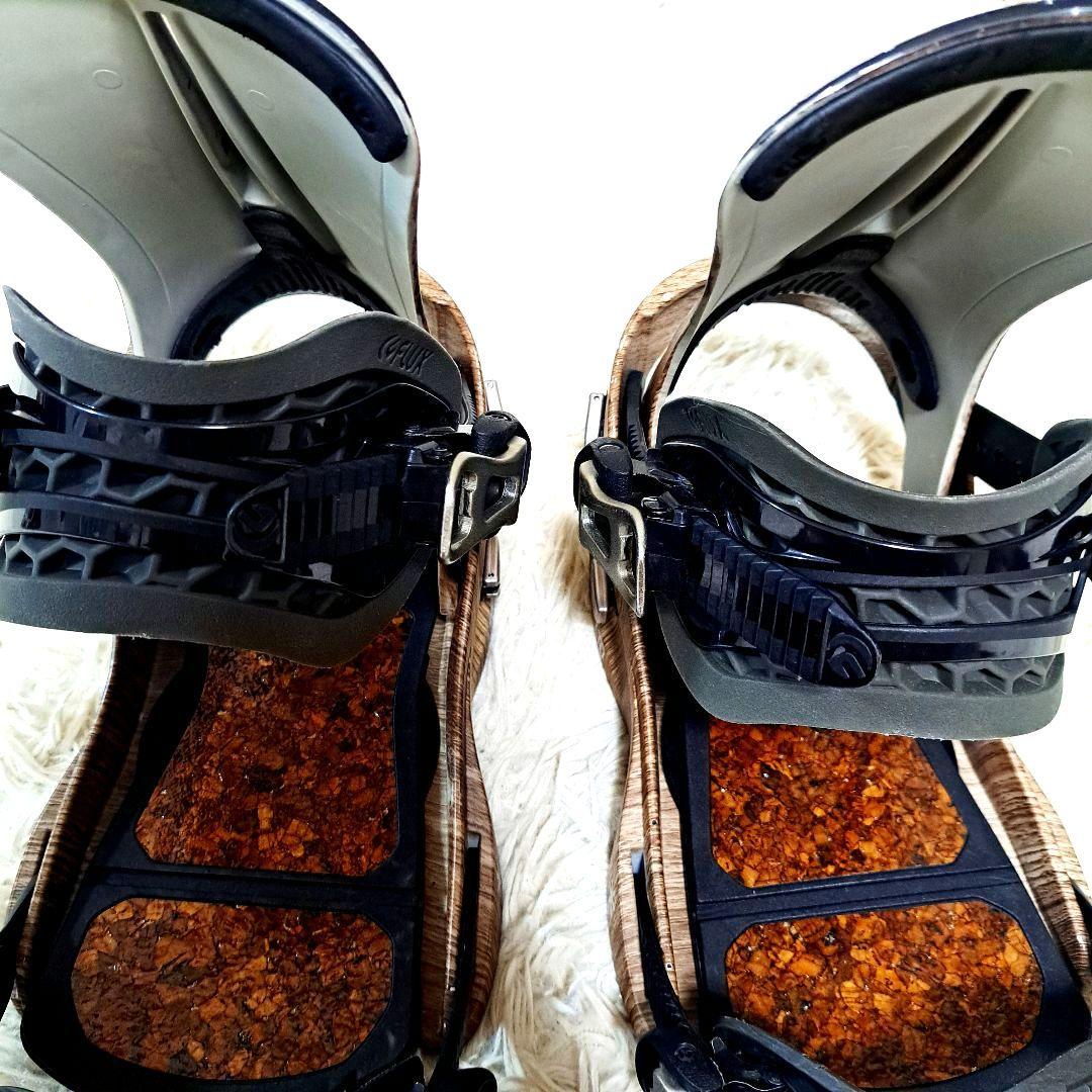 FLUX ビンディング Mサイズ 木目調 [美品] 限定カラー - メルカリ