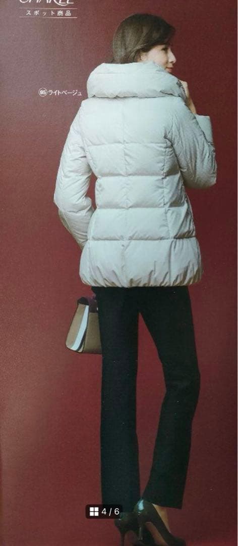 人気 限定 シャルレ ダウンコート L サイズ - メルカリ