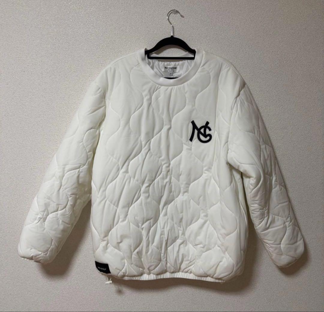 NO COFFEE NO GOLF クラブハウス　キルティングジャケット XL 5e2bdc67bb501162f4617eb48664d8